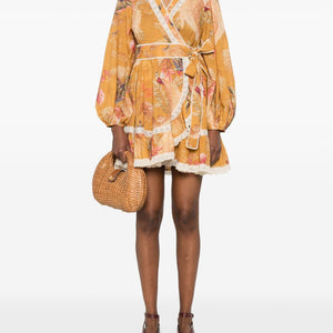 Zimmermann Ascension Ruffle Mini Dress