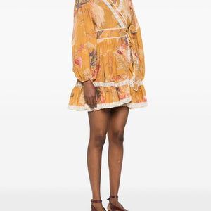 Zimmermann Ascension Ruffle Mini Dress