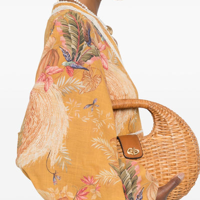 Zimmermann Ascension Ruffle Mini Dress