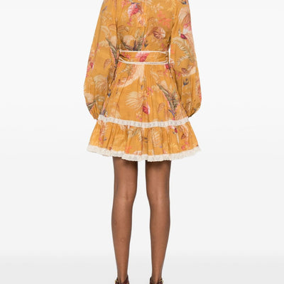 Zimmermann Ascension Ruffle Mini Dress