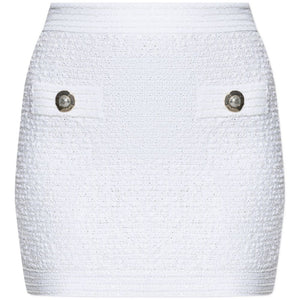 Balmain Tweed Mini Skirt