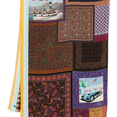032C Pierre Louis Mascia silk printed scarf