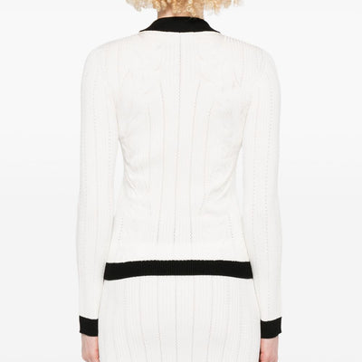 Balmain Two-tone cardigan