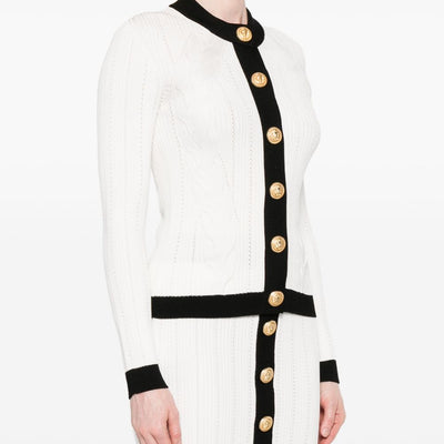 Balmain Two-tone cardigan