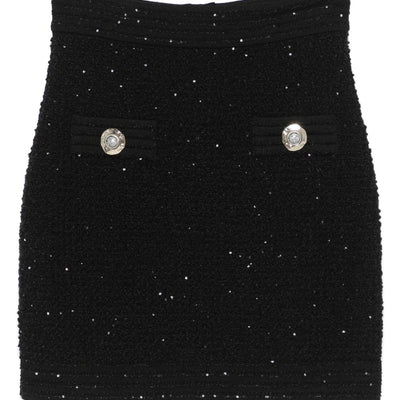 Balmain Tweed Mini Skirt