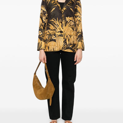 F.R.S . Printed silk shirt