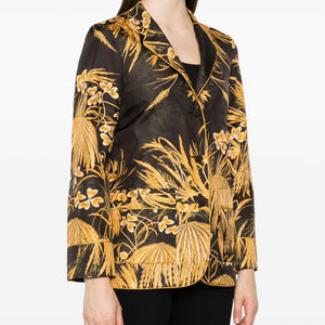 F.R.S . Printed silk shirt