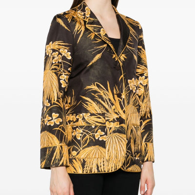 F.R.S . Printed silk shirt