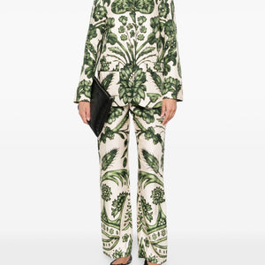 F.R.S . Printed silk shirt