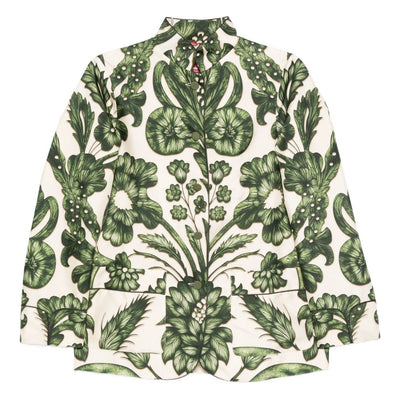 F.R.S . Printed silk shirt