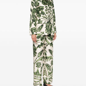 F.R.S . Printed silk shirt