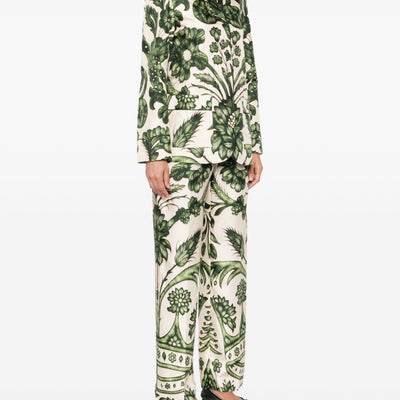 F.R.S . Printed silk shirt