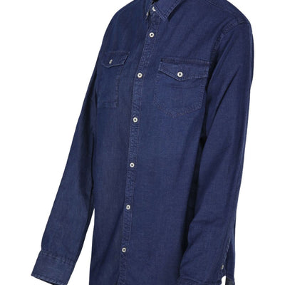 E.L.V. Denim Denim cotton shirt