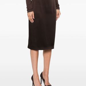 Tom Ford Satin midi skirt
