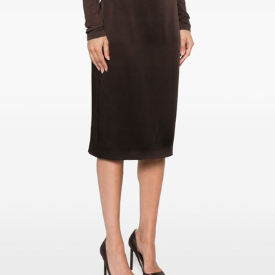 Tom Ford Satin midi skirt