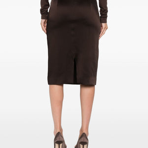Tom Ford Satin midi skirt