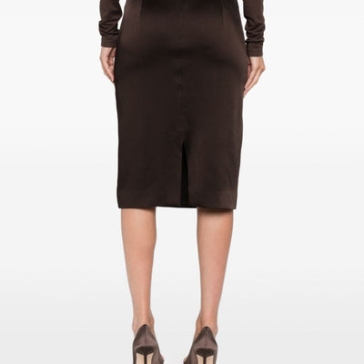 Tom Ford Satin midi skirt