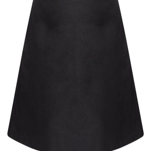 Alexander McQueen Satin A-line skirt