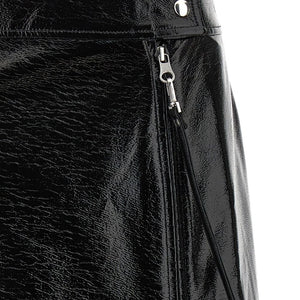 Courreges Pre Vynil midi skirt