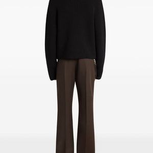 Courreges Pre Zipped wool sweater