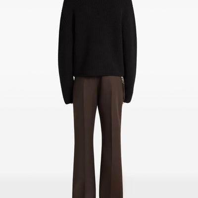 Courreges Pre Zipped wool sweater
