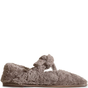 Hereu  Llasada shearling ballet flats