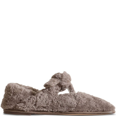 Hereu  Llasada shearling ballet flats