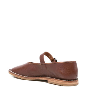 Hereu Brava leather ballet flats