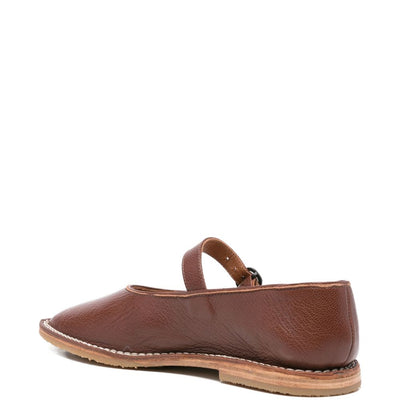 Hereu Brava leather ballet flats