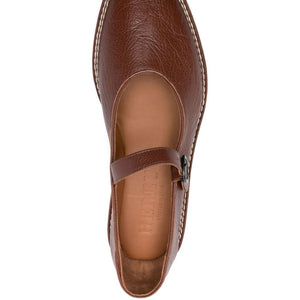 Hereu Brava leather ballet flats