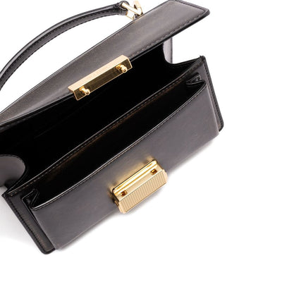 Golden Goose Venezia Bag in boarded leather with gold details