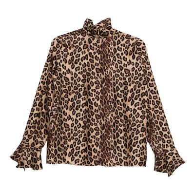 Alberto Biani Printed silk blouse