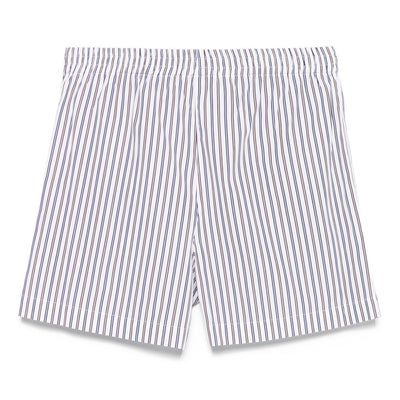The Attico Striped cotton shorts