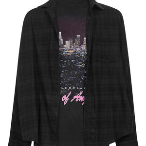 Balenciaga Layered cotton shirt