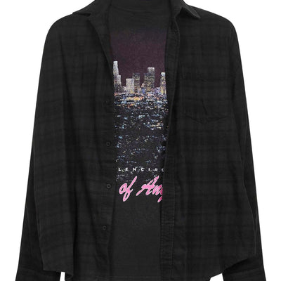 Balenciaga Layered cotton shirt