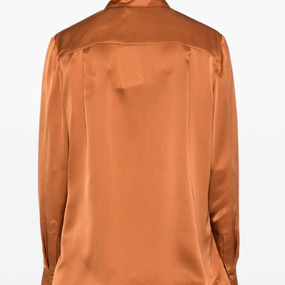 Zimmermann Embroidered silk shirt