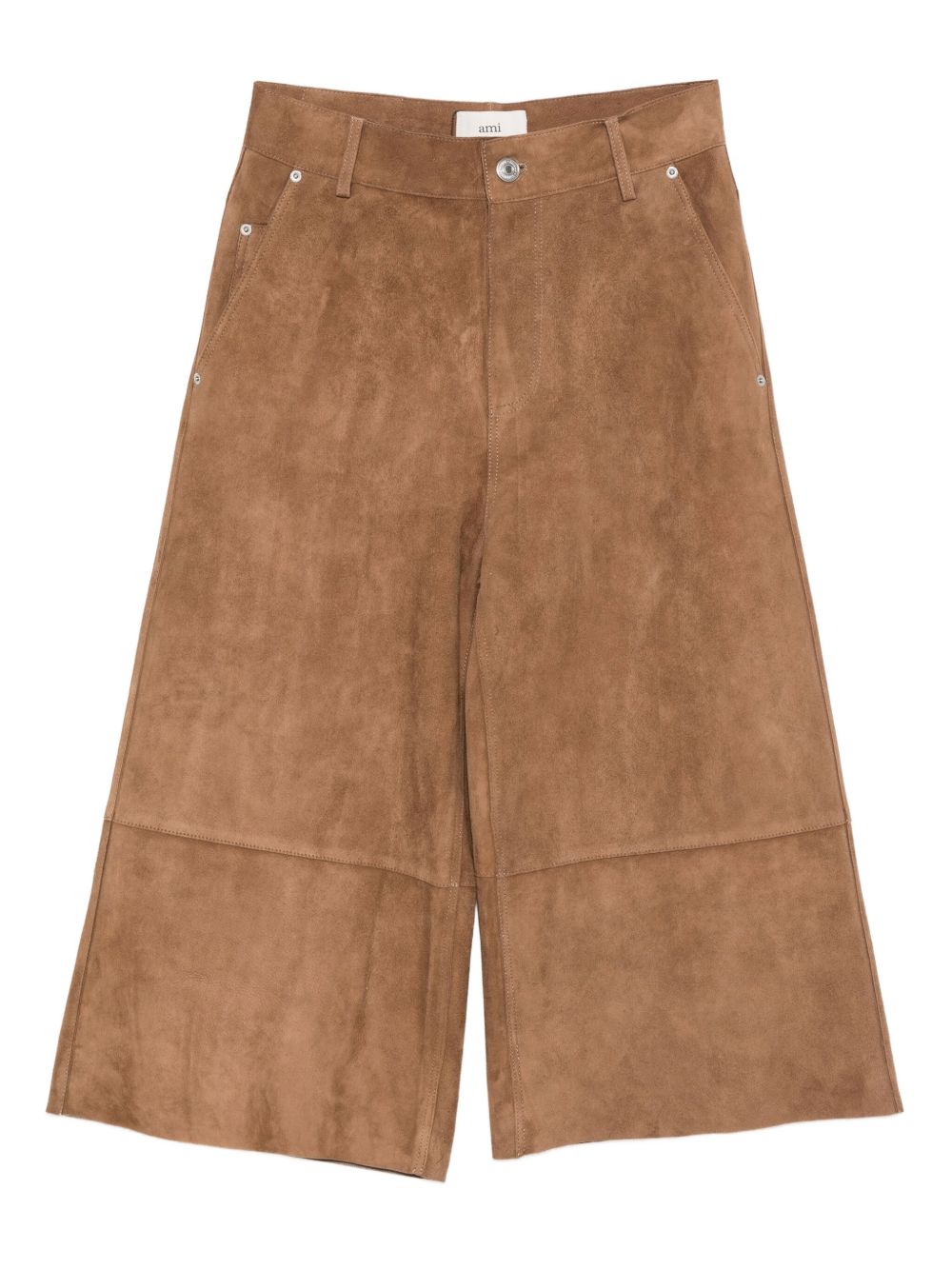 Ami Paris Suede leather trousers