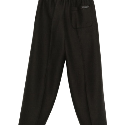 Ami Paris Wool wide-leg trousers