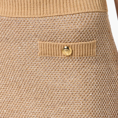 Elisabetta Franchi Wool knitted skirt
