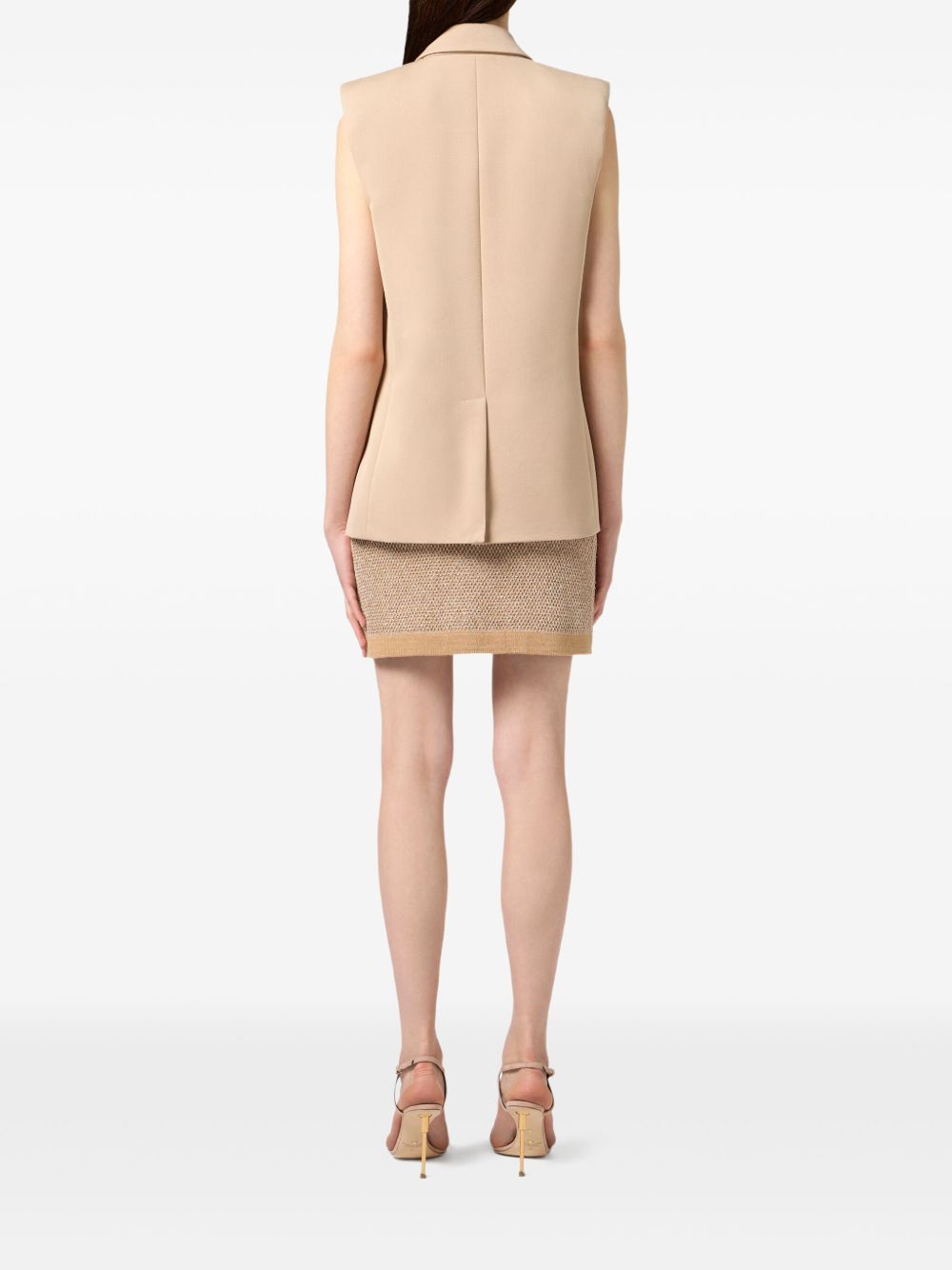 Elisabetta Franchi Wool knitted skirt