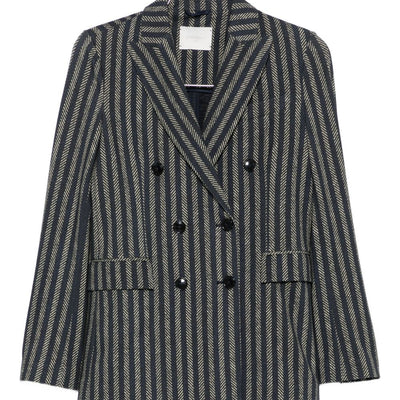 Circolo 1901 Cotton double-breasted jacket