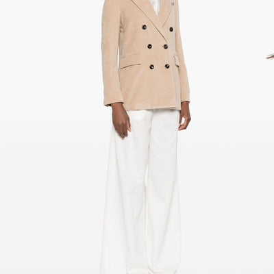 Circolo 1901 Cotton double-breasted jacket
