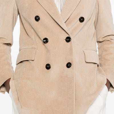 Circolo 1901 Cotton double-breasted jacket