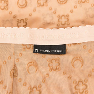 Marine Serre Moonogram mesh tights