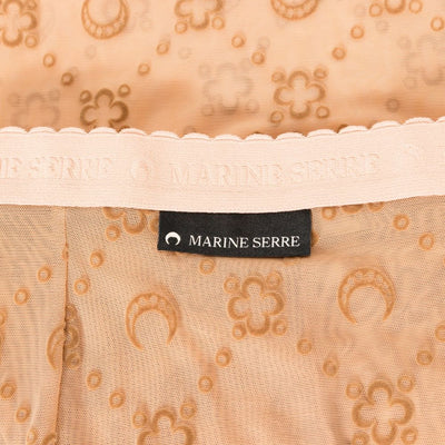 Marine Serre Moonogram mesh tights