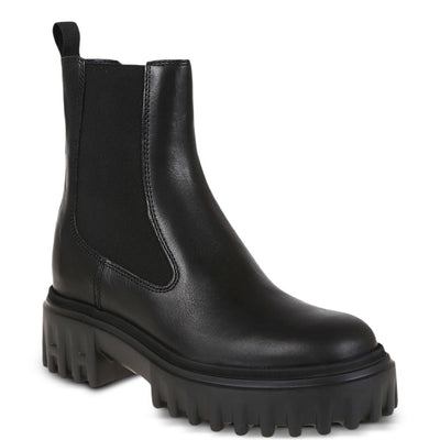 Hogan Pre H700 Black Leather Chelsea Boots.