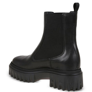 Hogan Pre H700 Black Leather Chelsea Boots.