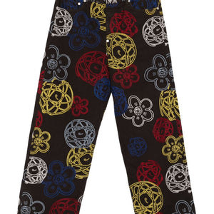 Kenzo Futura Embroidered cotton trousers