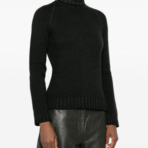 Base Wool turtle-neck jumper