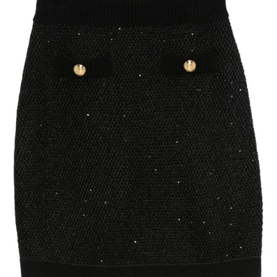 Elisabetta Franchi Wool knitted skirt